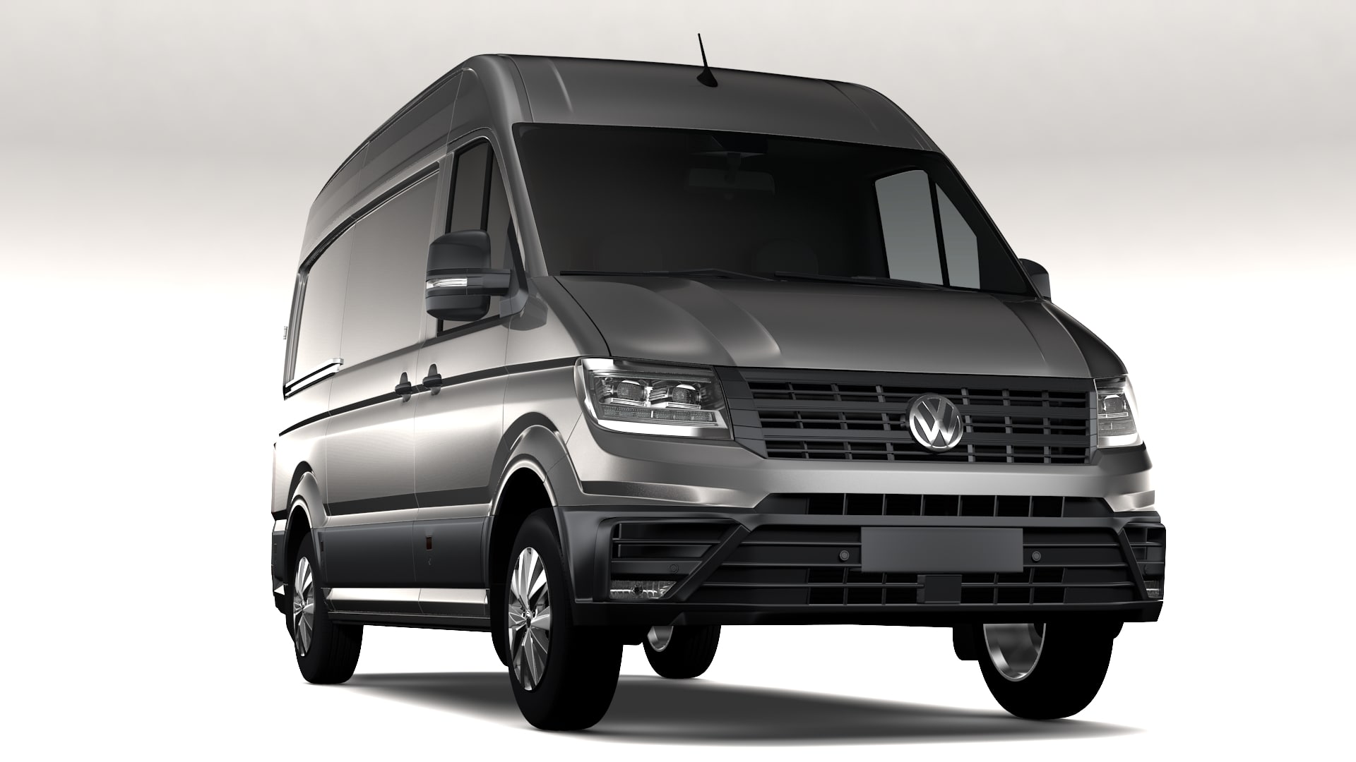 WV Crafter Van L2H2 2017 3D Model