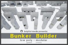 Bunker Builder Asset Pack 3D Model