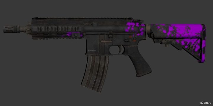 M416 CQC 3D Model