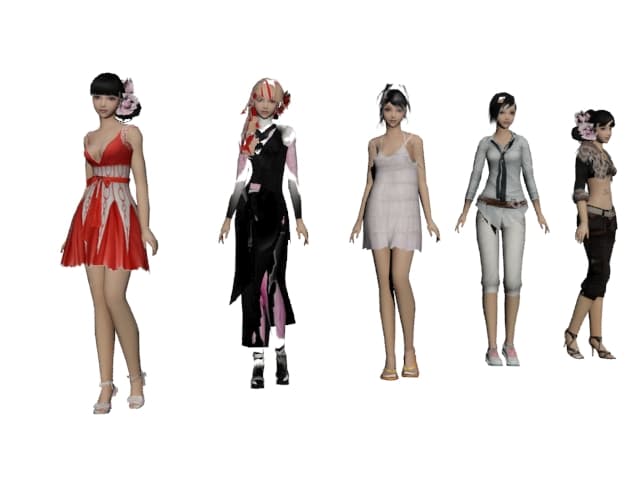 Girls 3D Model