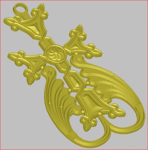 Armenian cross 3D Model