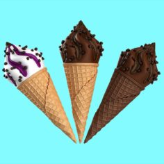 ice cream cone 3D Model