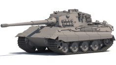 E-75 Ausf C 3D Model