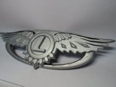 Car Emblem of Lada Largus 3D Model