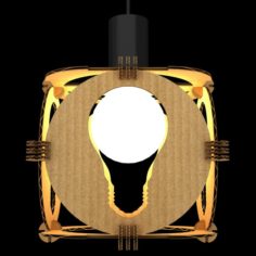 Night Light Lamp VR – AR – low-poly 3D Model