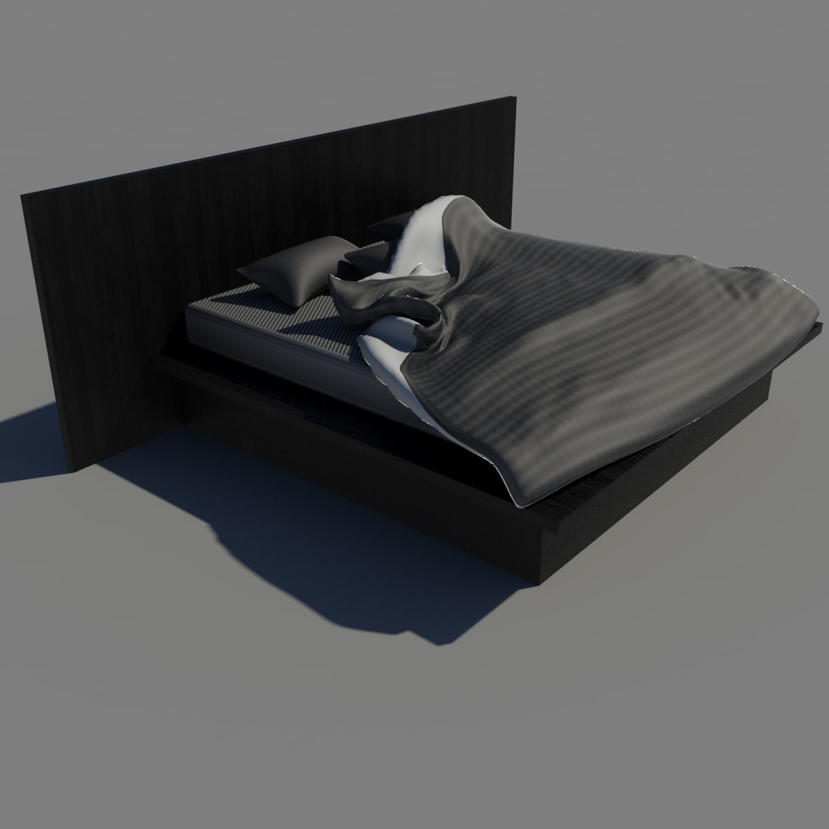 bed 3D Model