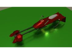 STAR WARS Land Speeder 3D Print Model