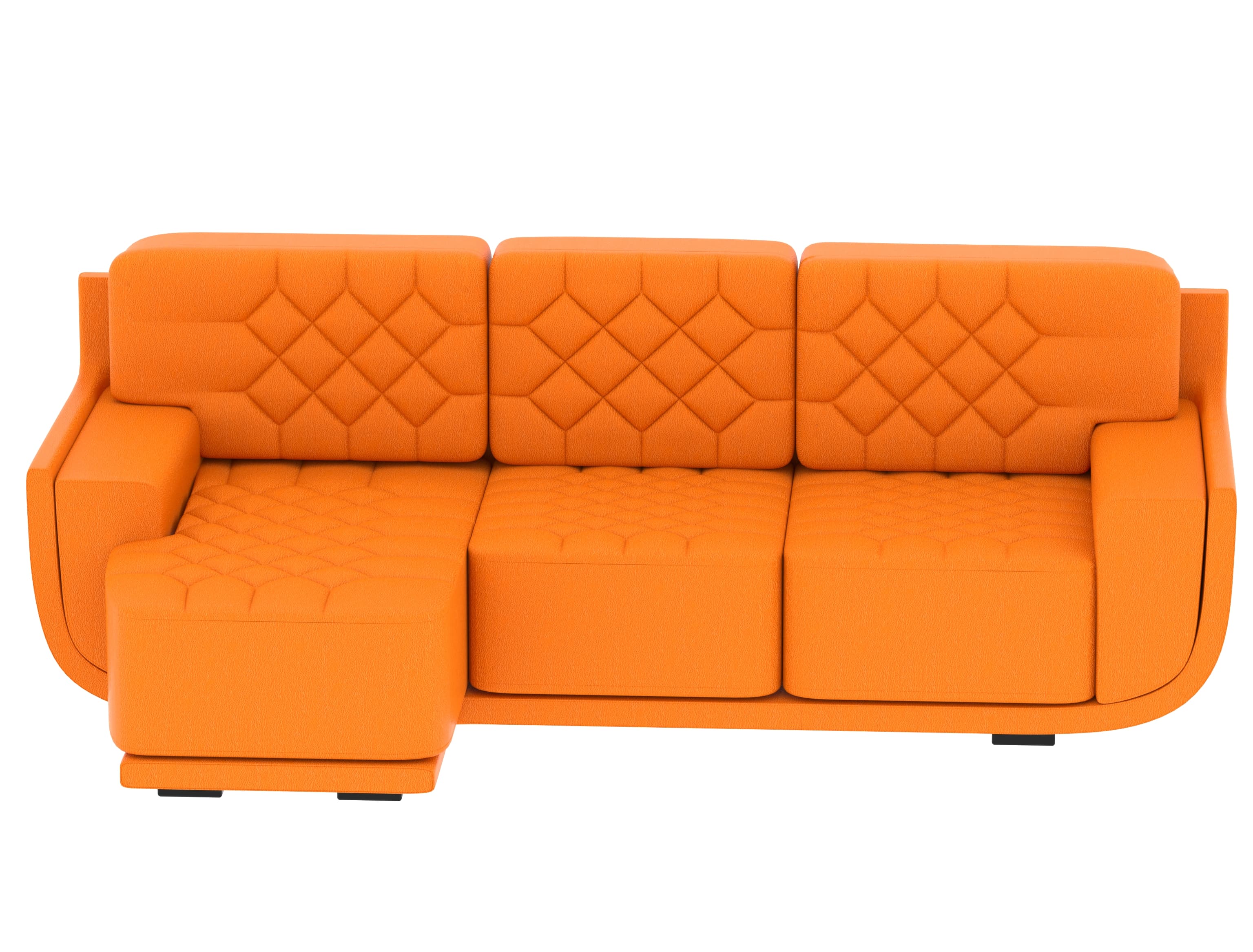 Leather sofa 3D Model