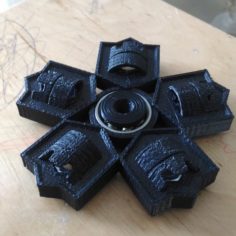 Hand Spinner Royal Clash 3D Print Model