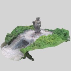 Ning Binh Budha Statue 3D model 3D Model