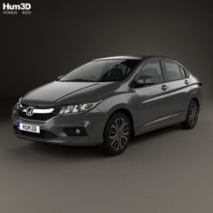 Honda City 2017 3D Model