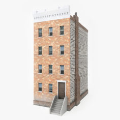 Apartment House 3D 3D Model