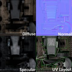 Cannon 3D Model