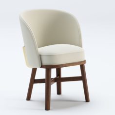 Bund Dining Chair 3D Model