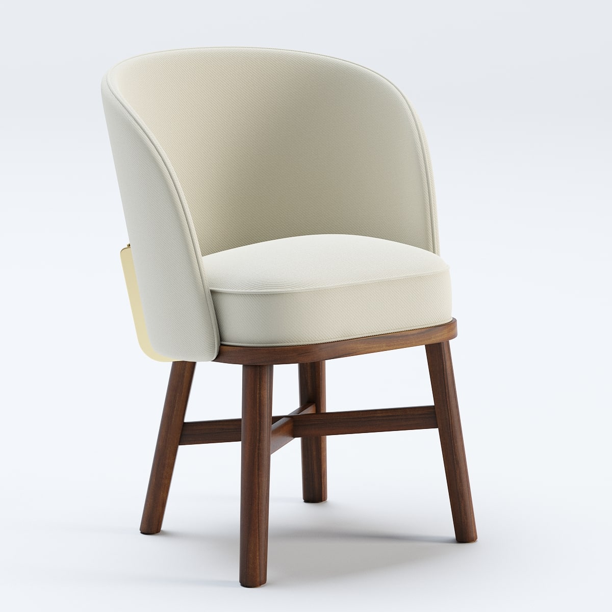 Bund Dining Chair 3D Model