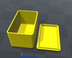 Golden Ratio Box – Curved Edges Version 3D Model
