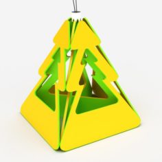 Toy Christmas Tree VR – AR – low-poly 3D Model