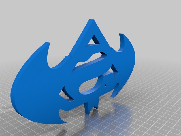 Superbat logo 3D Print Model