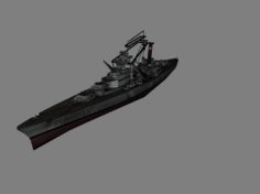 Realistic models of old warships of the Past. 3D Model