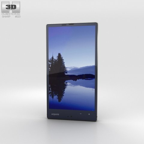 Sharp Aquos Xx 304SH Black 3D Model