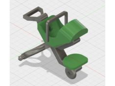 Playmobil Kinderwagen stroller 3D Print Model