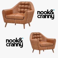 Nook&Cranny Julius Sofa 02 3D Model