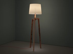 Stilt Floor Lamp 3D Model
