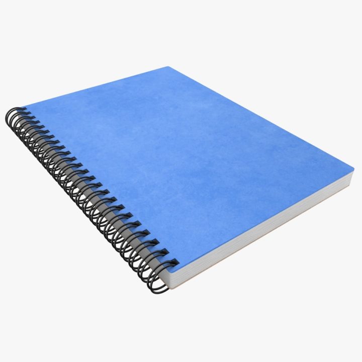 Notebook (Blue) 3D Model