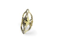 Fashion wide ring ring008 3D Model