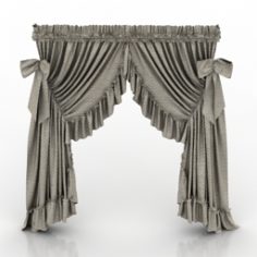 Curtain 3D Model