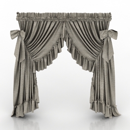 Curtain 3D Model