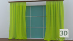 3D-Model 
Lemon curtains