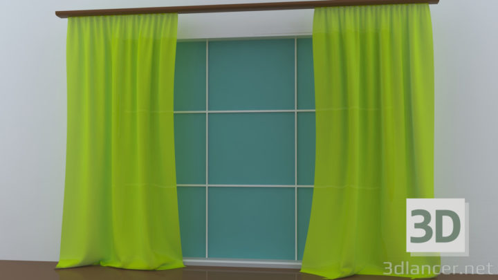 3D-Model 
Lemon curtains