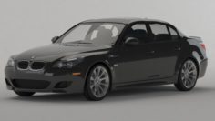 BMW M5 2009 3D Model