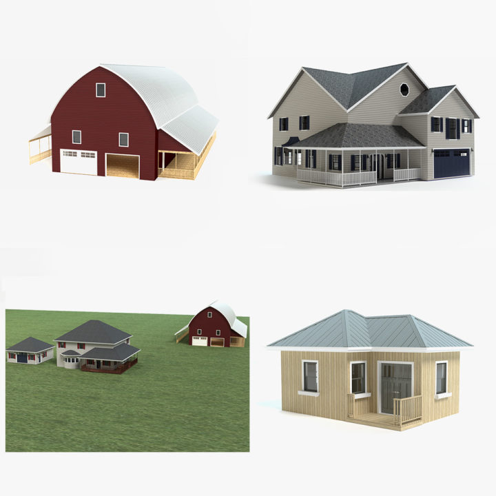 Farm Collection 3D Model