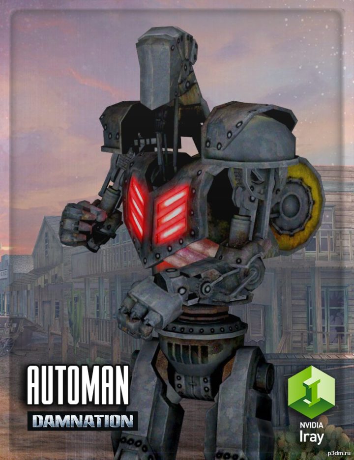 Automan 3D Model