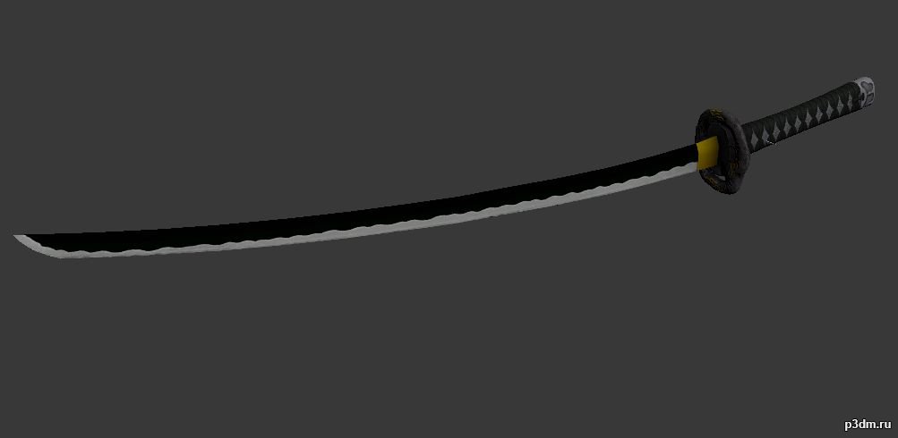 Katana Nihon 3D Model
