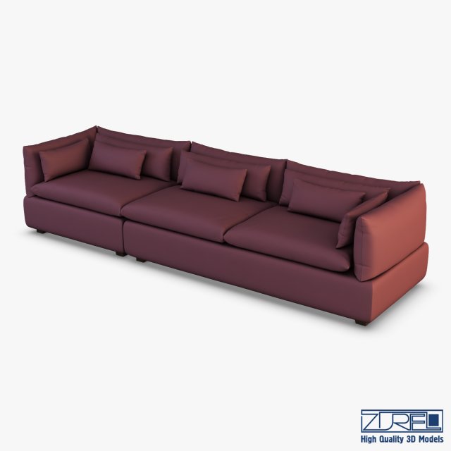 Grase sofa 3D Model