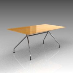 Occa rectangular table 3D Model