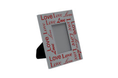 3D Love photo frame Free 3D Model