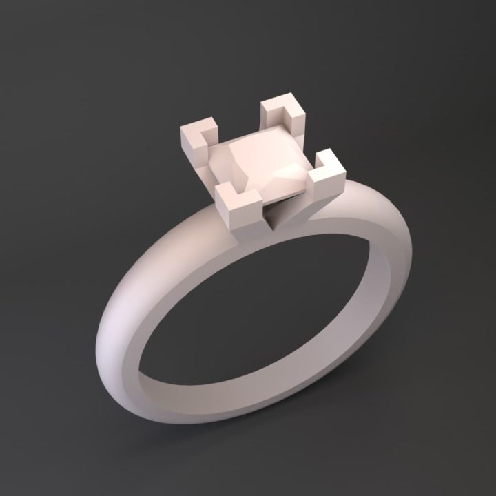 Ring 5 3D model 3D Model