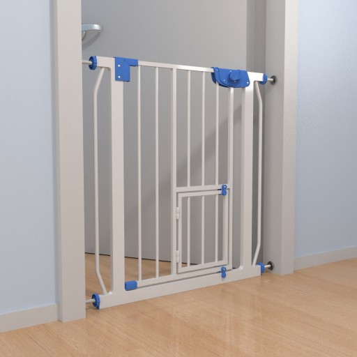 baby safety gate						 Free 3D Model