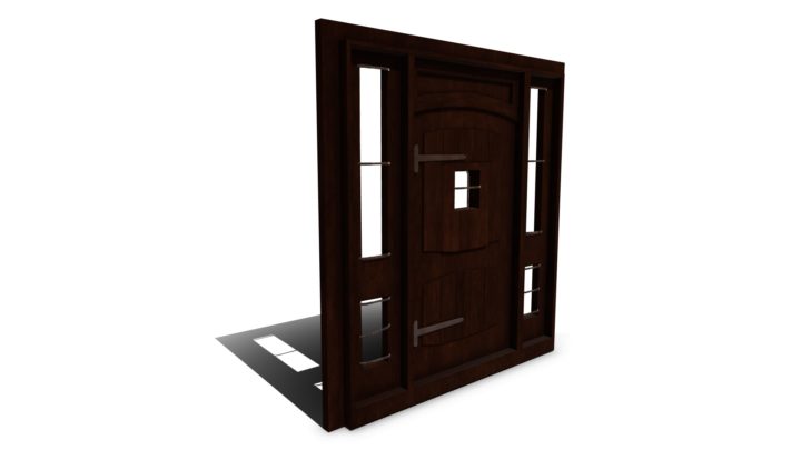 MEDIEVAL DOOR – JAIL 3D Model