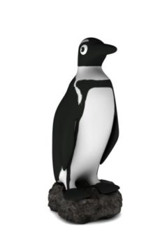 Penguin C4D 3D Model