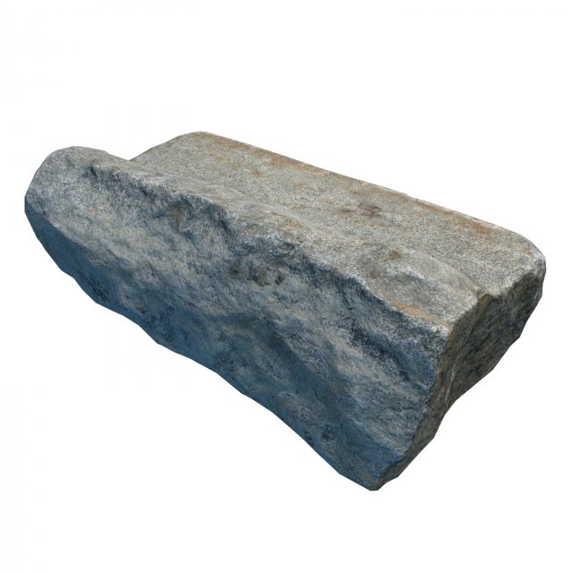 Concrete block 3D Model