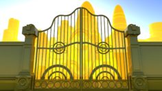 Gates of Heaven V1 3D Model