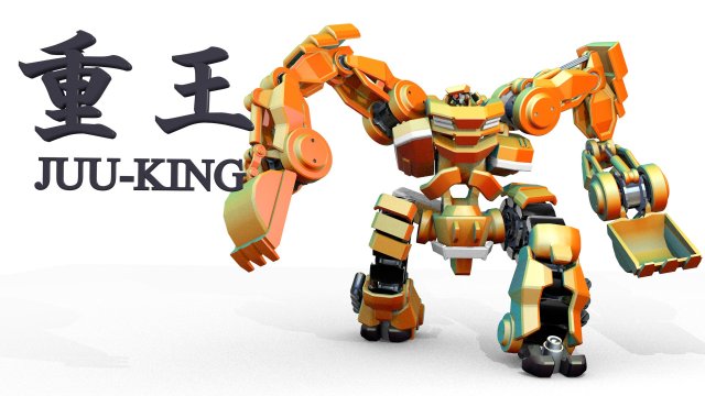 JUU-KING 3D Model
