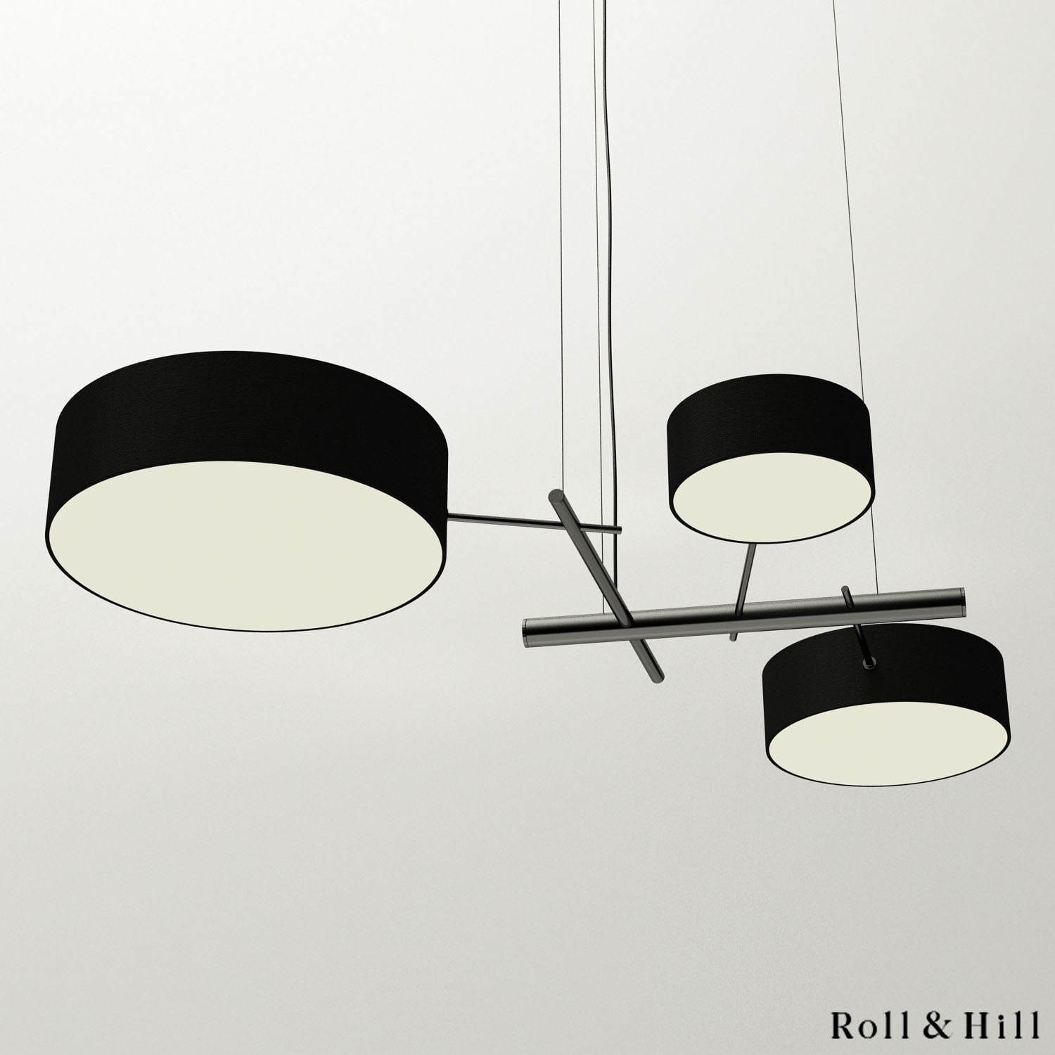 Roll & Hill_Exel Chandelier model 3D Model