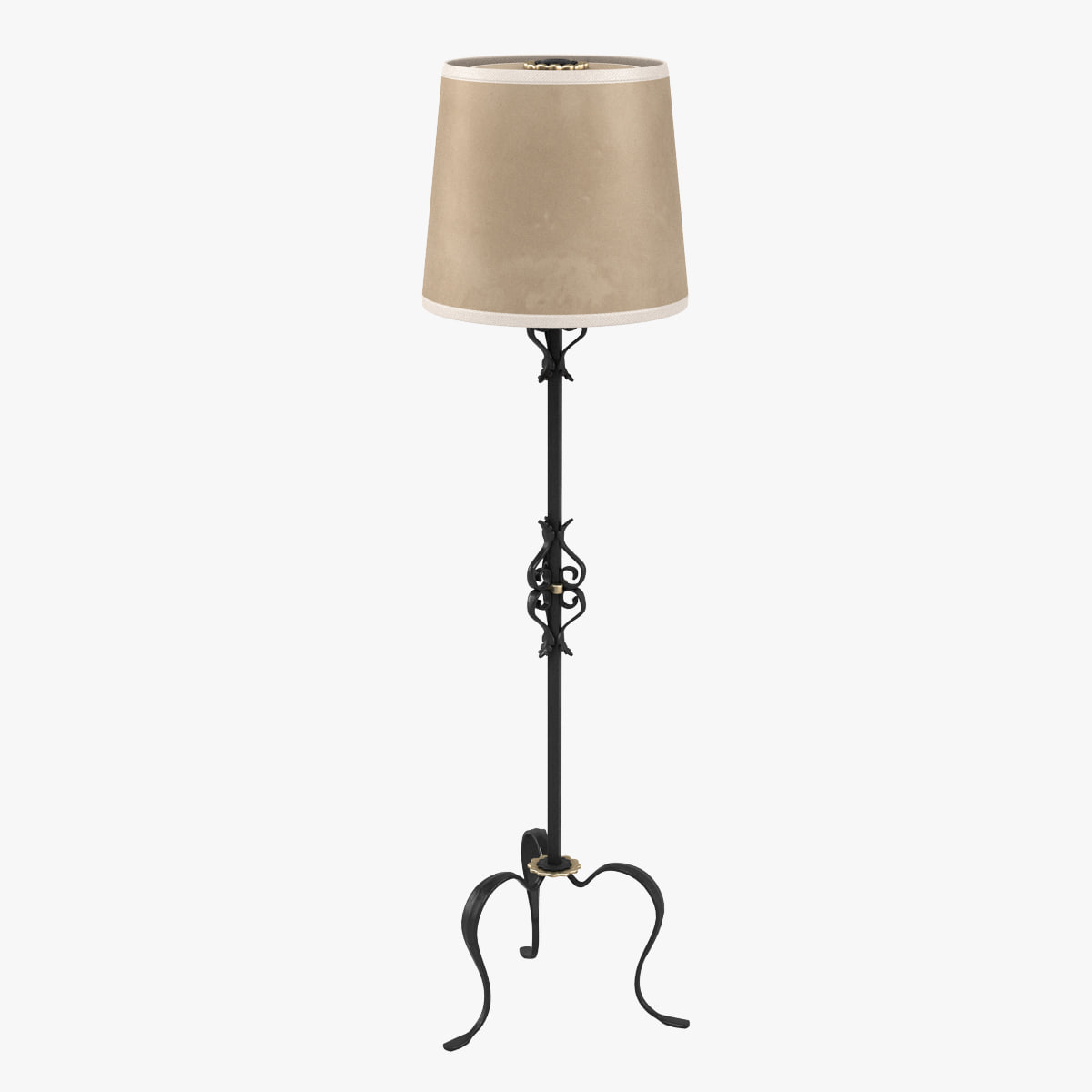 3D Floor Lamp 001 model 3D Model