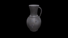 Greek jug texture and model LowPoly 3D Model
